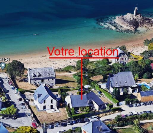 Villa Simone Vue Mer 2Min A Pied De La Plage Saint-Lunaire Exteriör bild