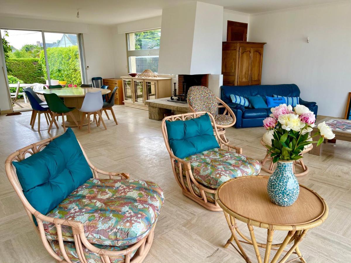Villa Simone Vue Mer 2Min A Pied De La Plage Saint-Lunaire Exteriör bild