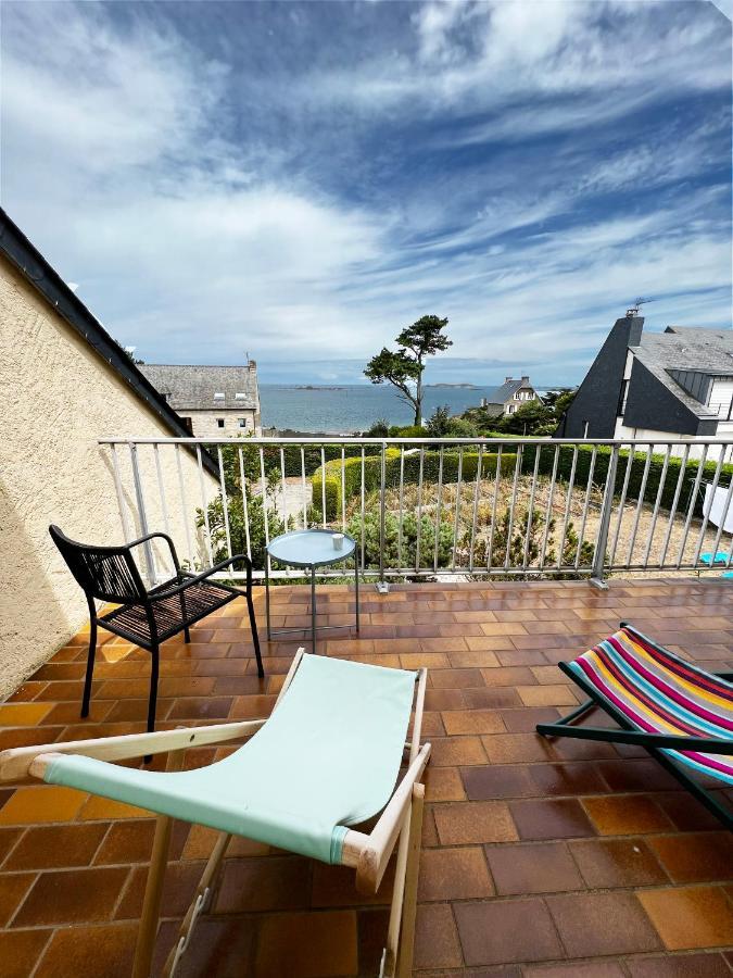 Villa Simone Vue Mer 2Min A Pied De La Plage Saint-Lunaire Exteriör bild